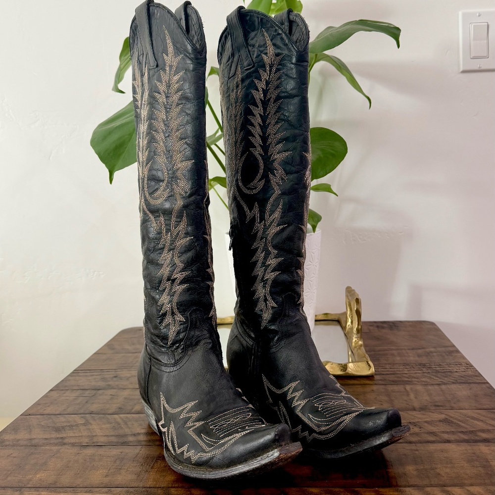 Old Gringo 'Mayra' Black - AS NEW - Western Boots - 9.5